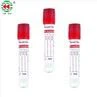 หลอดเก็บเลือดสุญญากาศแบบใช้แล้วทิ้งแบบไม่มีแอคติเวเตอร์ Red Cap