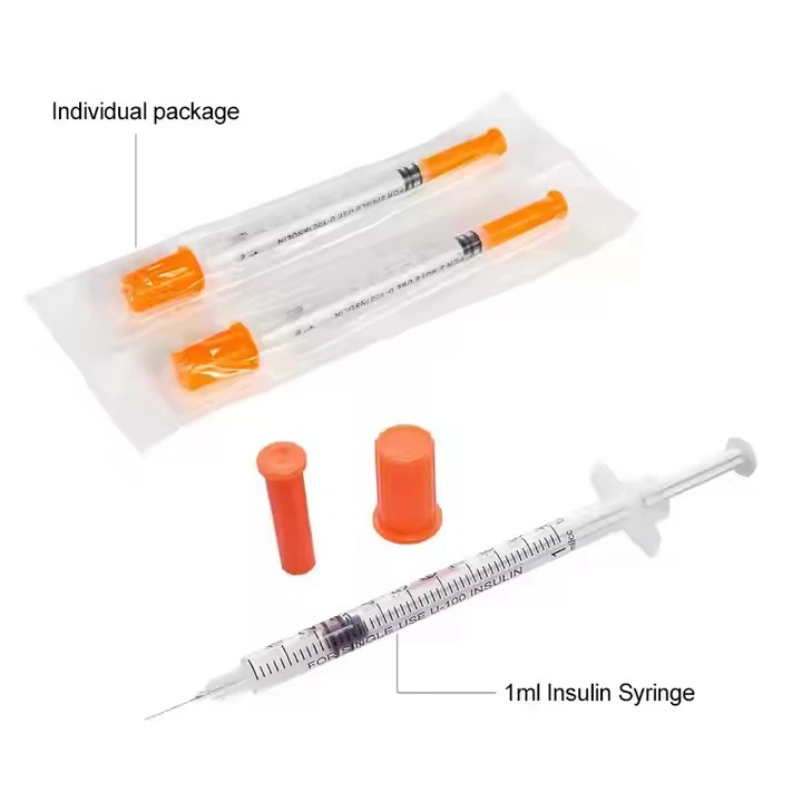 Disposable Sterile Insulin Syringe For Hospital Clinic Disposable Sterile Insulin Syringe For Hospital Clinic