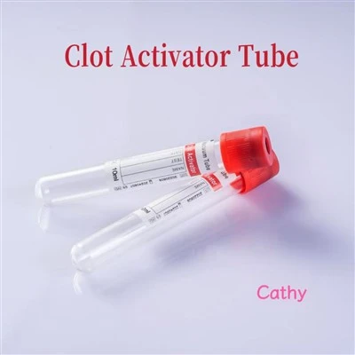Clot Activator เก็บเลือดหลอดสีแดง