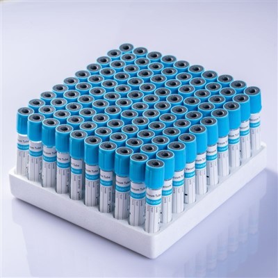 การเก็บเลือดสูญญากาศ PT Tube สีน้ำเงินโซเดียมซิเตรต 1: 9