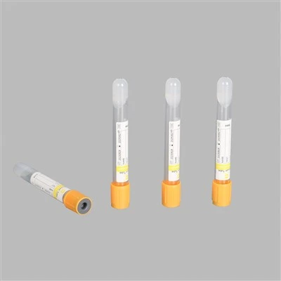 หลอดเก็บเลือดเจลและ Clot Activator แบบใช้แล้วทิ้ง