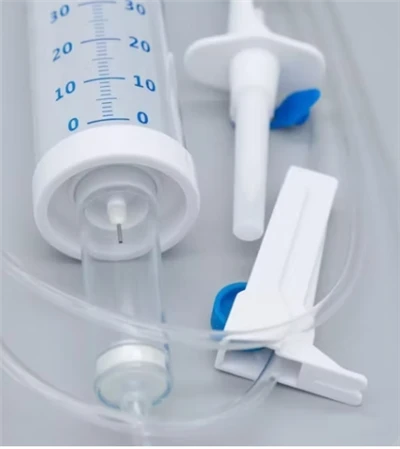 ชุดแช่ IV แบบใช้แล้วทิ้งด้วย Burette